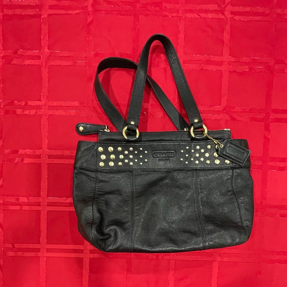 Coach leather bag